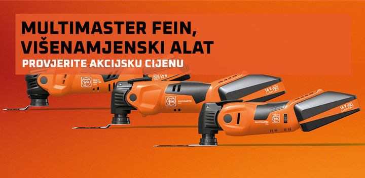 Multimaster Fein, višenamjenski alat provjerite akcijsku cijenu