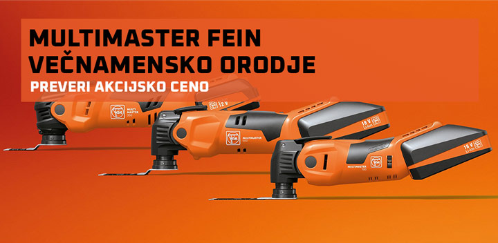 Multimaster FEIN – večnamensko orodje